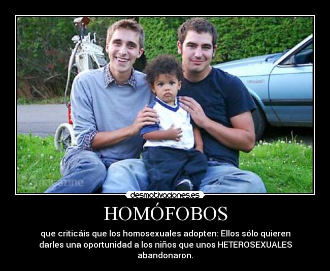 carteles homofobos adopcion gay desmotivaciones