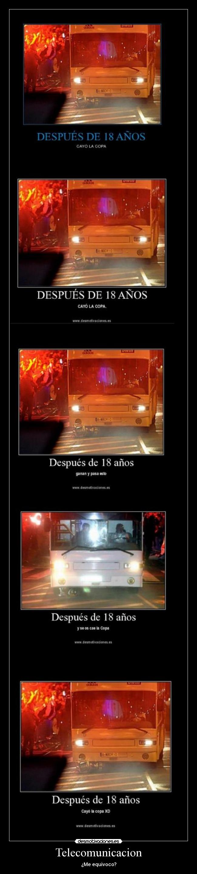 Telecomunicacion - ¿Me equivoco?