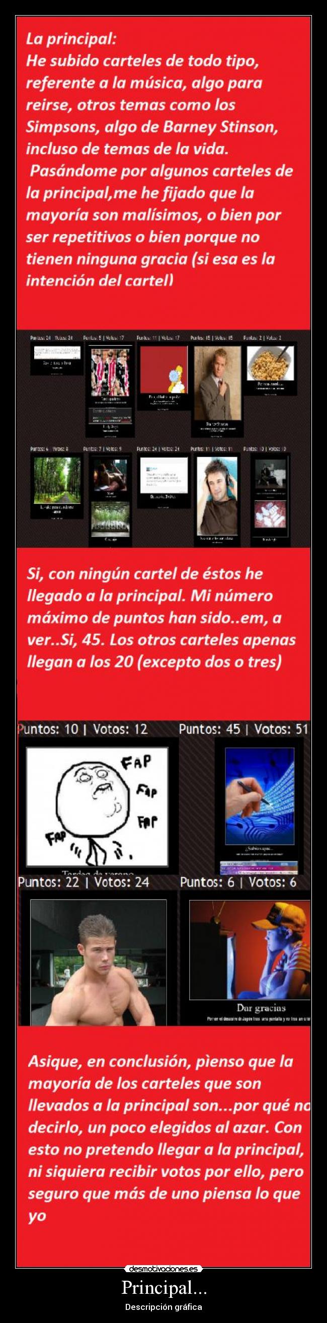 Principal... - Descripción gráfica