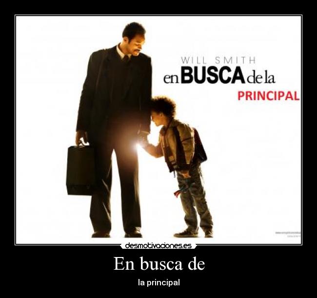 En busca de - la principal