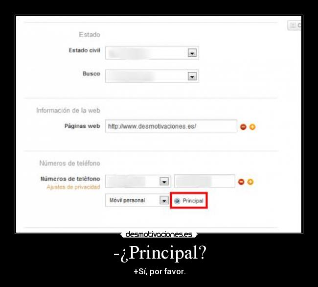 -¿Principal? - 
