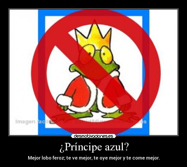 ¿Príncipe azul? - 