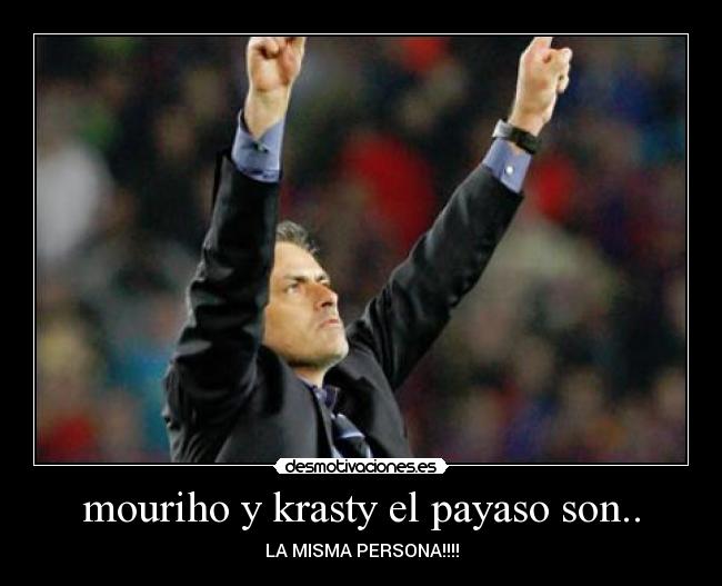 mouriho y krasty el payaso son.. - 