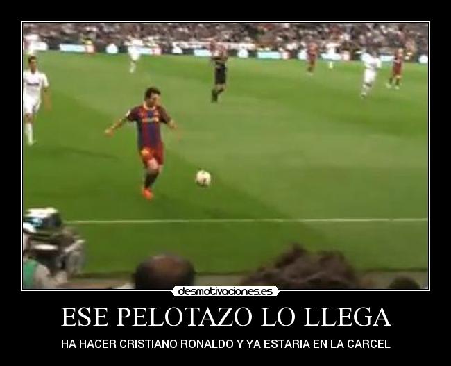 ESE PELOTAZO LO LLEGA - 