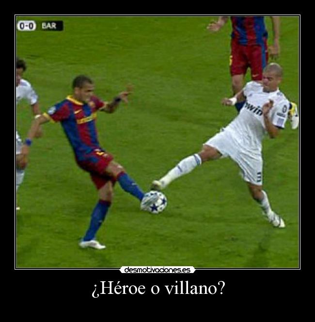 ¿Héroe o villano? -