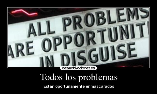 carteles problemas problemas desmotivaciones