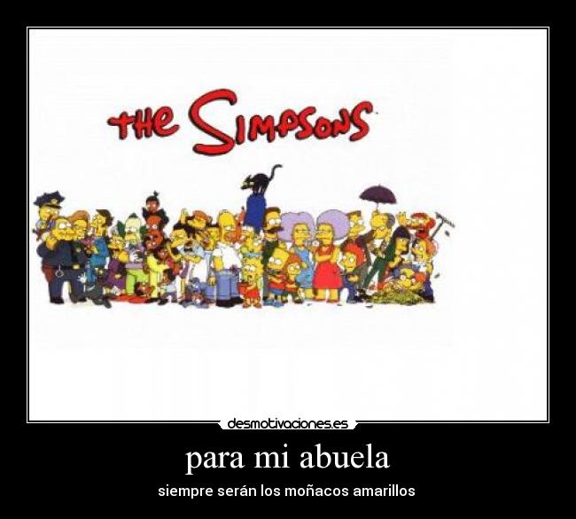 para mi abuela -