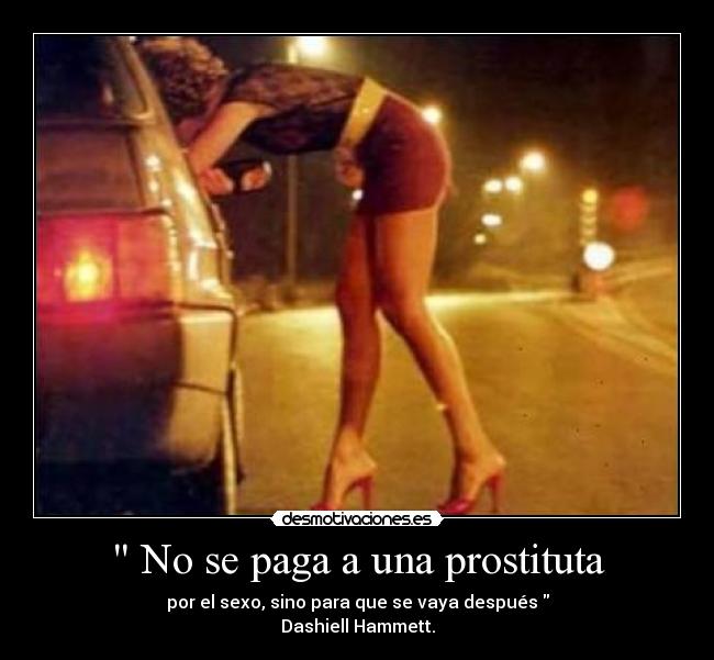  No se paga a una prostituta - 