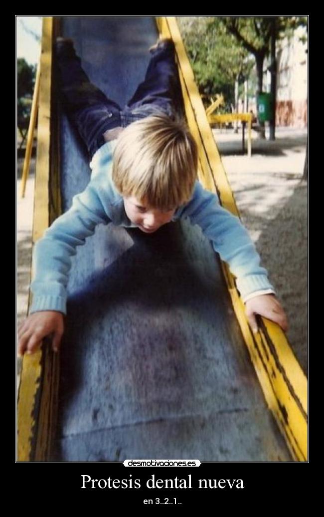 Protesis dental nueva - en 3..2..1..
