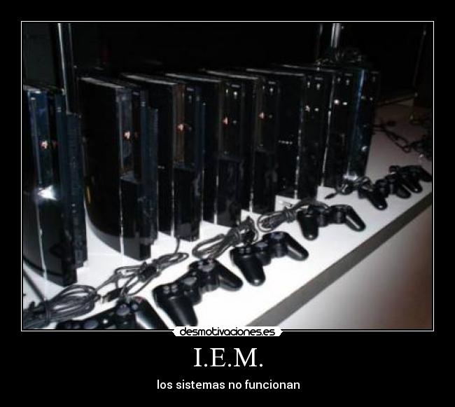 I.E.M. - los sistemas no funcionan