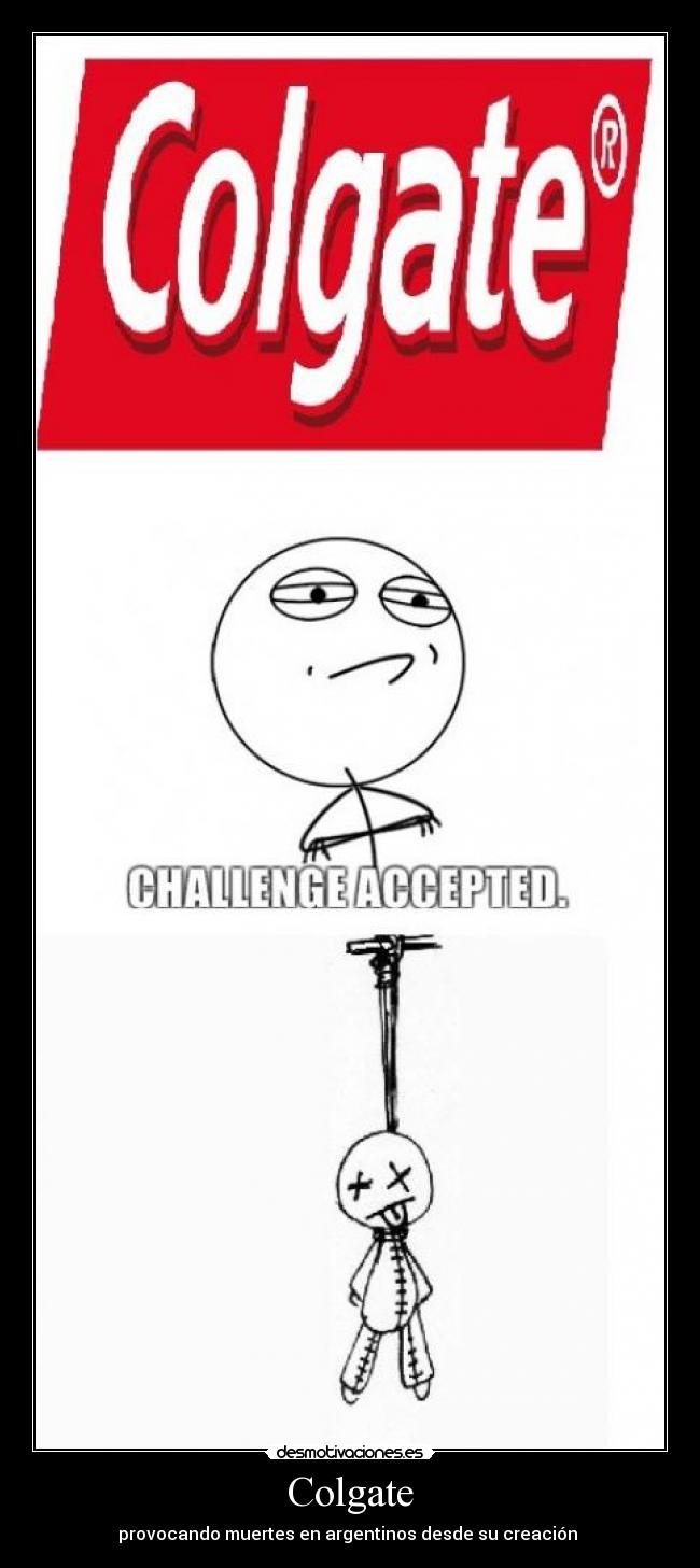 Colgate - provocando muertes en argentinos desde su creación 