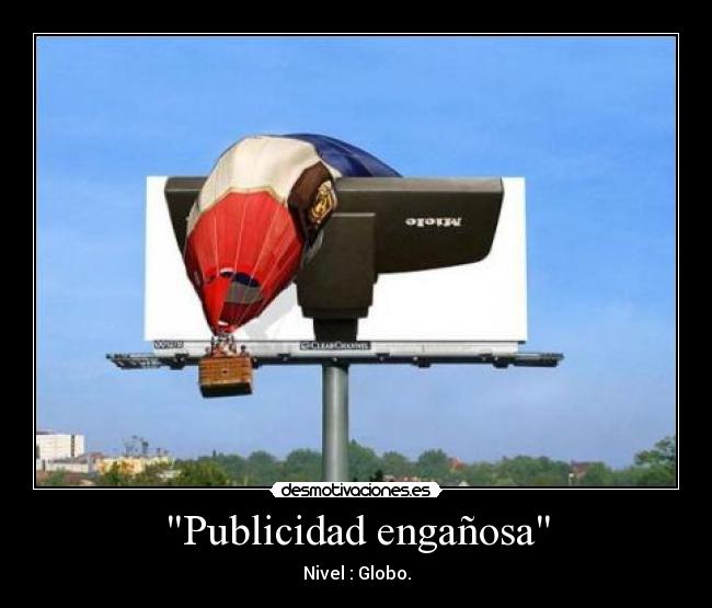 Publicidad engañosa - 