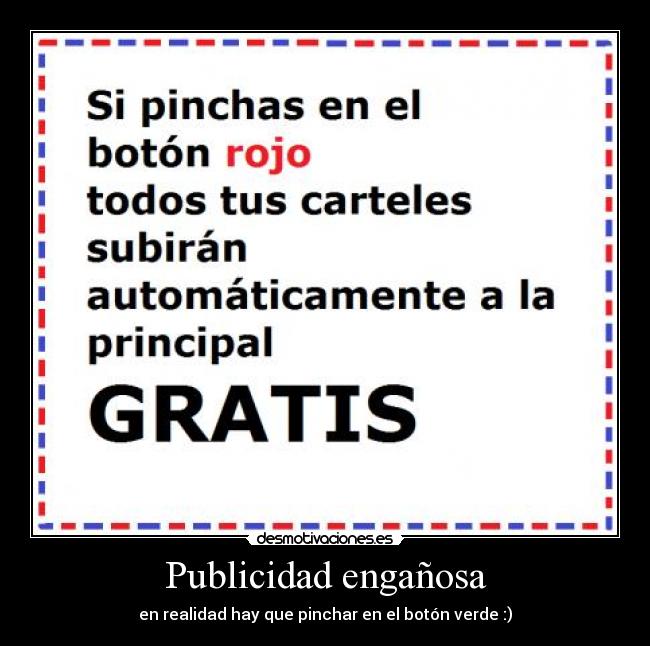 Publicidad engañosa - 