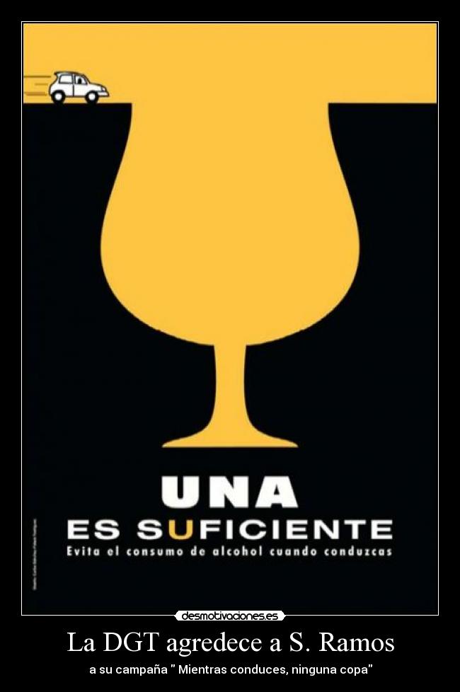 La DGT agredece a S. Ramos - 