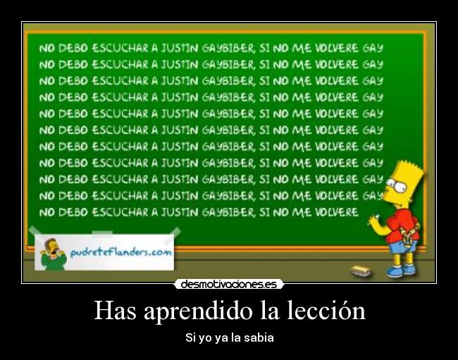 carteles has aprendido leccion desmotivaciones