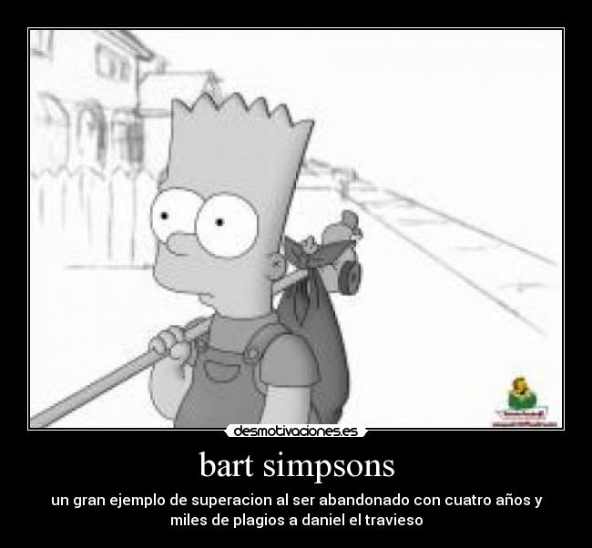 bart simpsons -