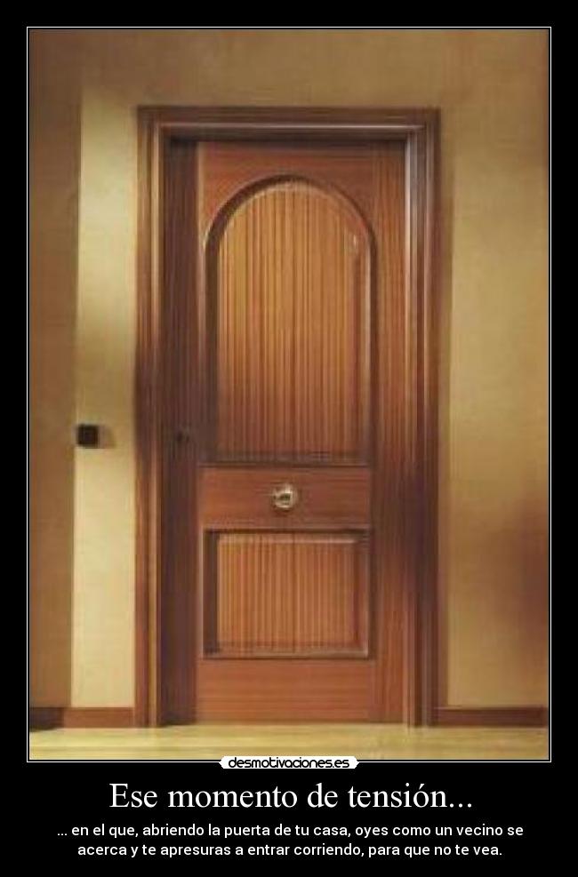Ese momento de tensión... - 