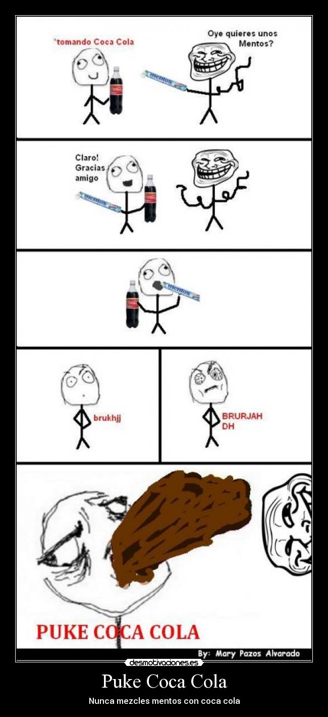 Puke Coca Cola - 