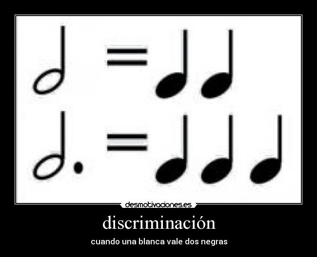 discriminación - 
