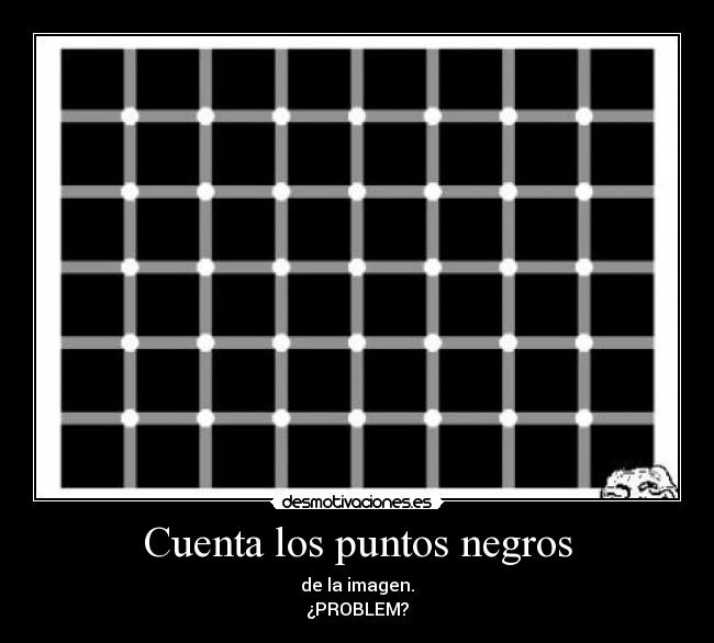Cuenta los puntos negros - 