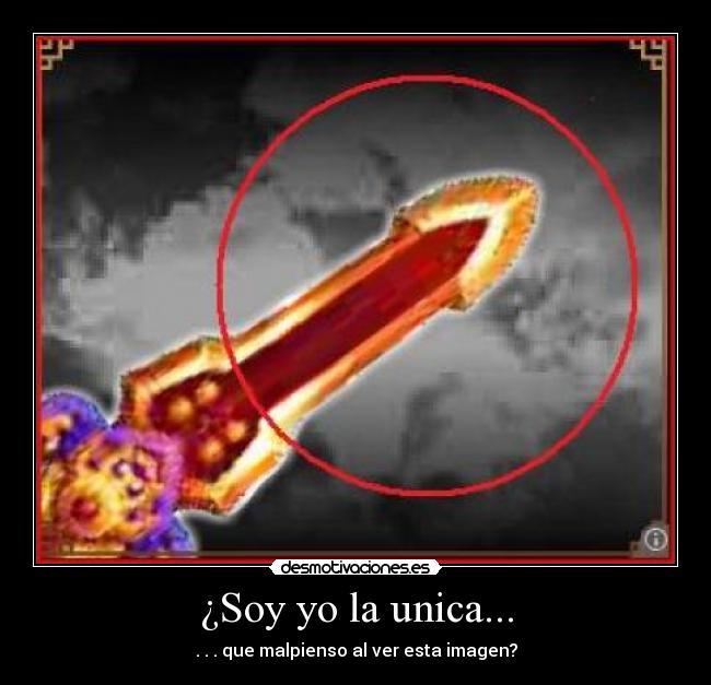 ¿Soy yo la unica... -