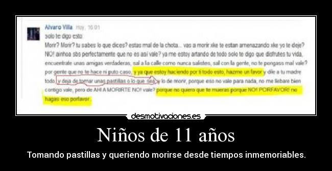 Niños de 11 años - 