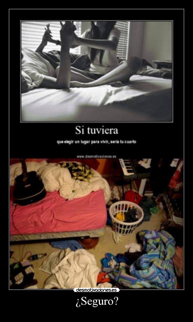 ¿Seguro? -