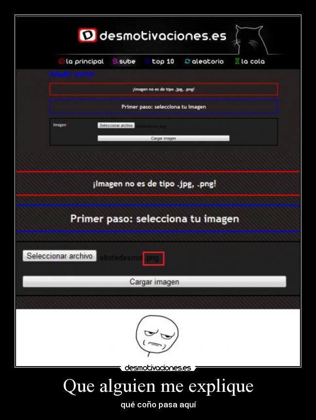 Que alguien me explique - qué coño pasa aquí