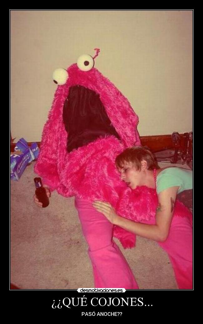 ¿¿QUÉ COJONES... -