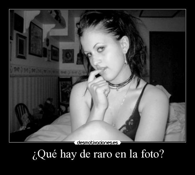 ¿Qué hay de raro en la foto? -