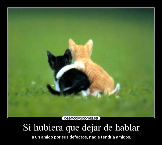 Si hubiera que dejar de hablar - 