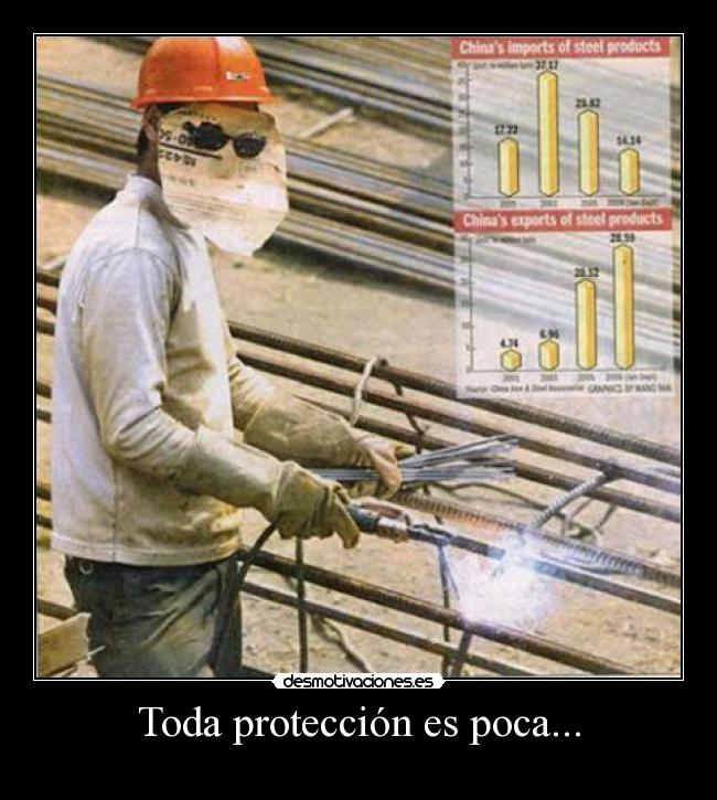 Toda protección es poca... -