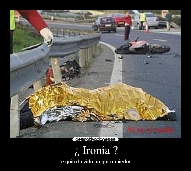 ¿ Ironía ? - 