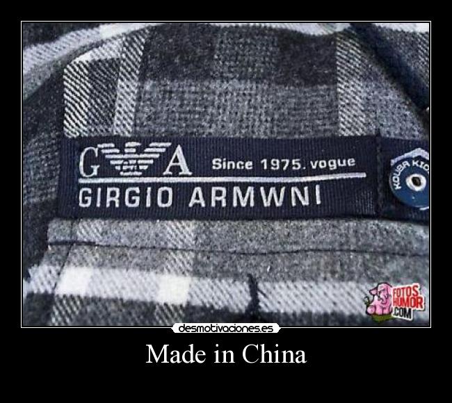 Made in China - 