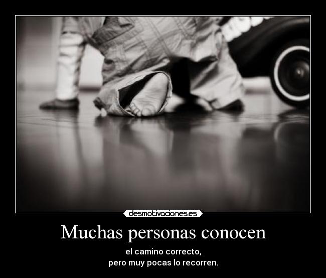 Muchas personas conocen - 