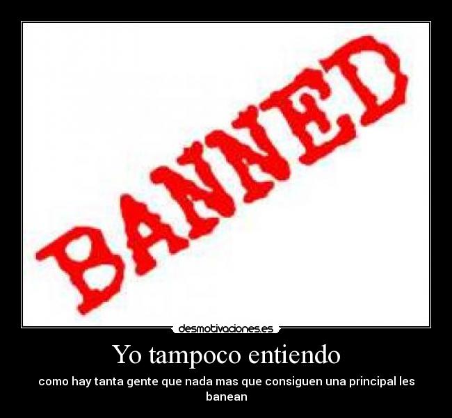 Yo tampoco entiendo -