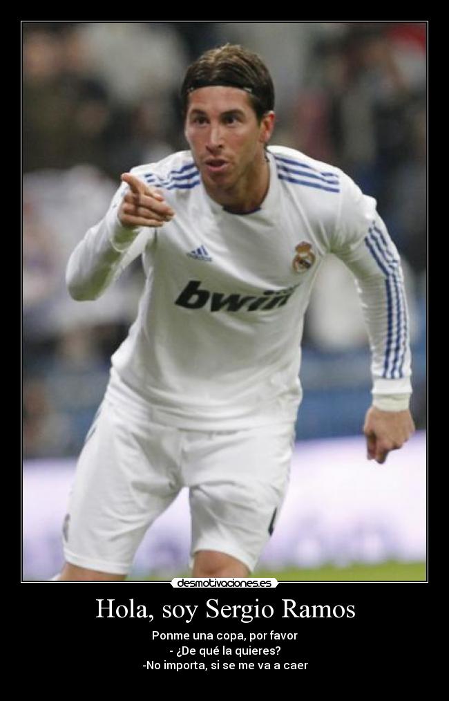 Hola, soy Sergio Ramos -