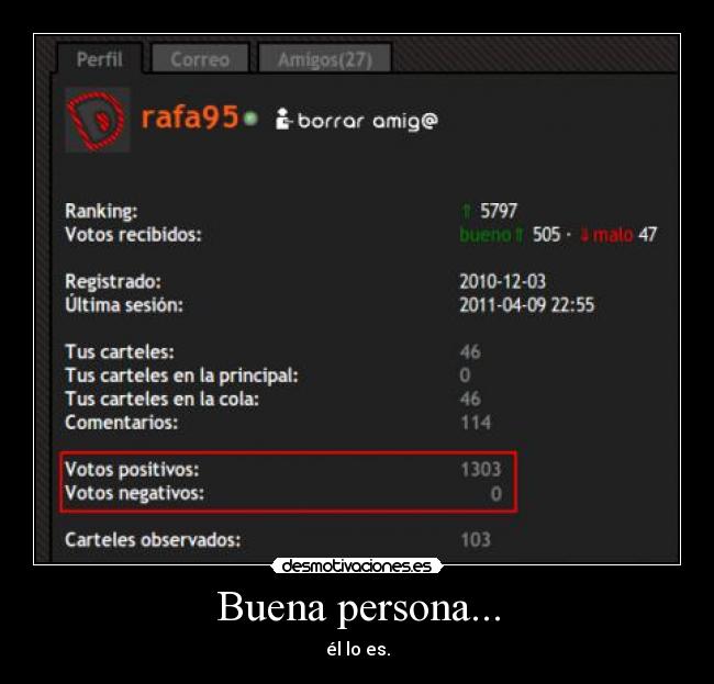 Buena persona... - 