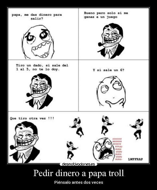 carteles dinero lol comic lwffrap desmotivaciones