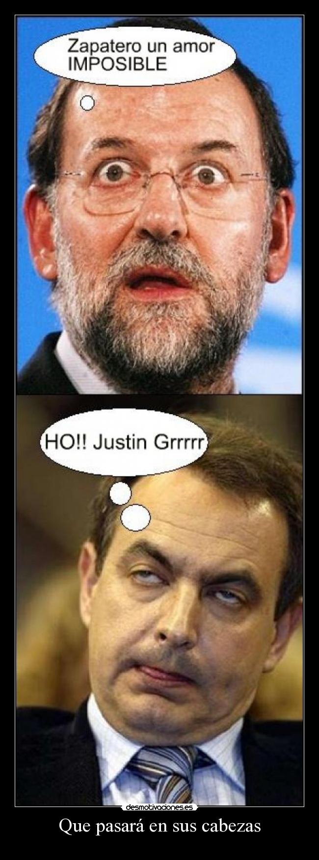 Que pasará en sus cabezas - 