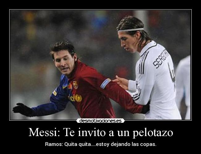 Messi: Te invito a un pelotazo - 