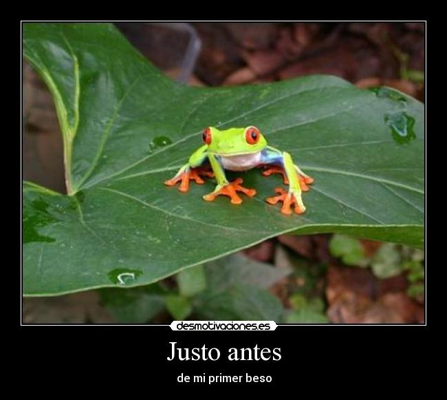 Justo antes -