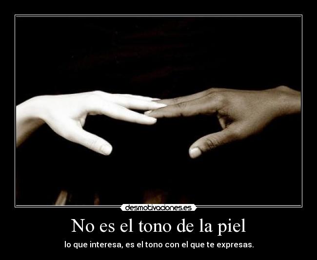 carteles blanco negro piel tono expresion desmotivaciones