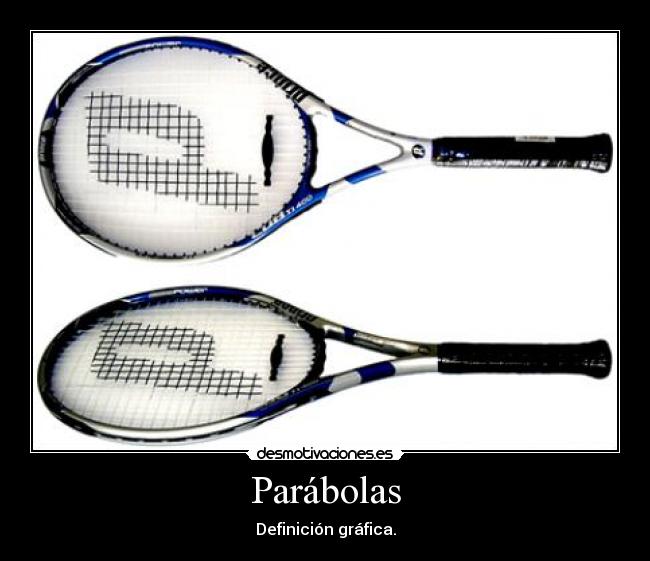carteles bolas parabolas desmotivaciones