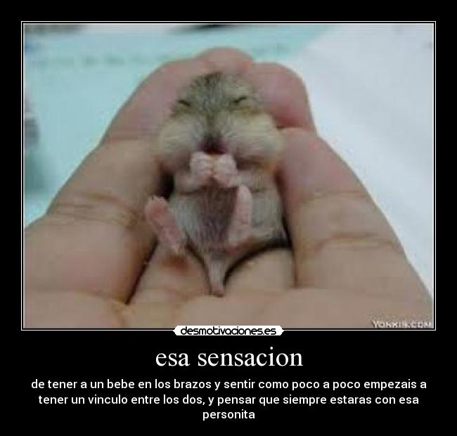 esa sensacion -