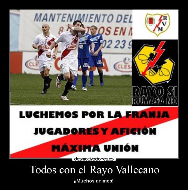 Todos con el Rayo Vallecano -