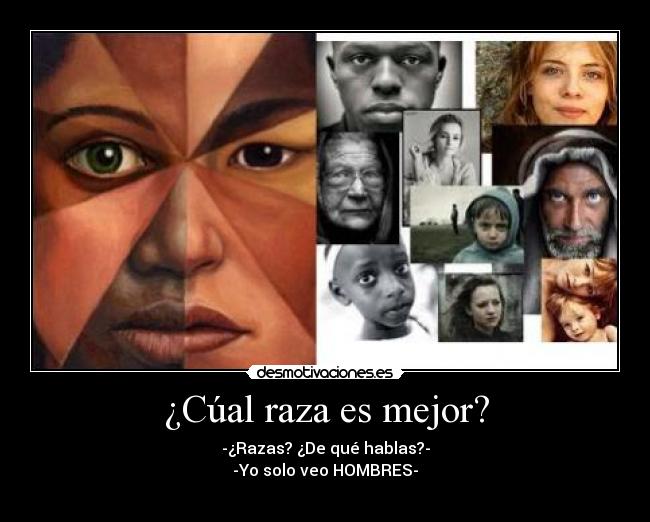 carteles raza racismo blanco negro desmotivaciones
