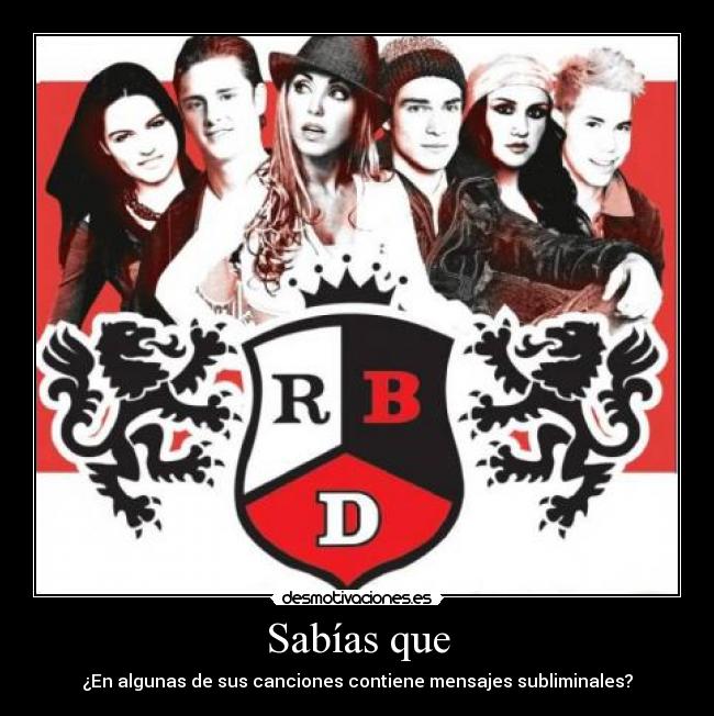 Sabías que - ¿En algunas de sus canciones contiene mensajes subliminales?