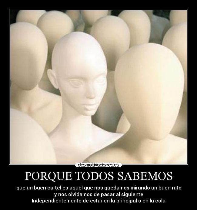 PORQUE TODOS SABEMOS -