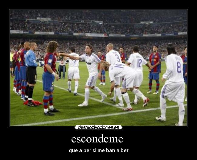 escondeme  - que a ber si me ban a ber